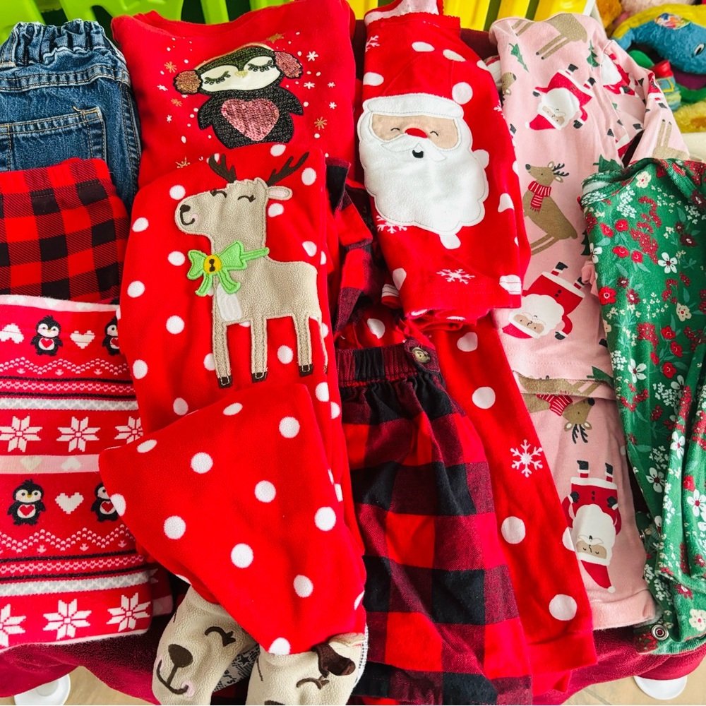 Christmas girl lot 18month-24mo/2T